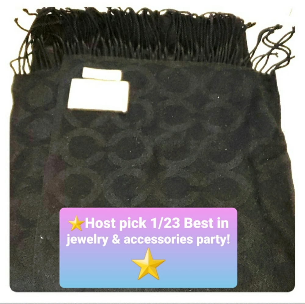 🎉⭐ HP Authentic coach scarf